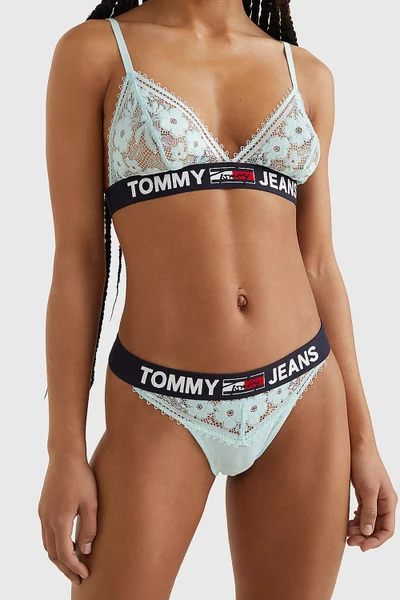 Dámská krajková tanga - Tommy Hilfiger