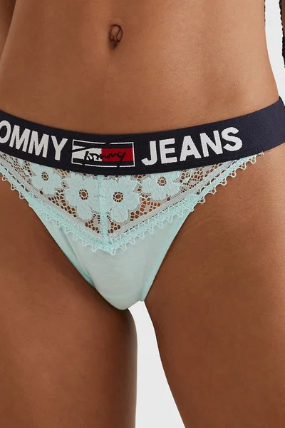 Dámská krajková tanga - Tommy Hilfiger