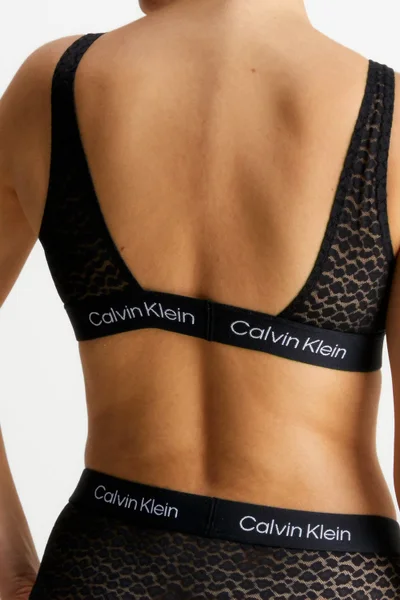 Dámská sportovní podprsenka bez výztuže Calvin Klein