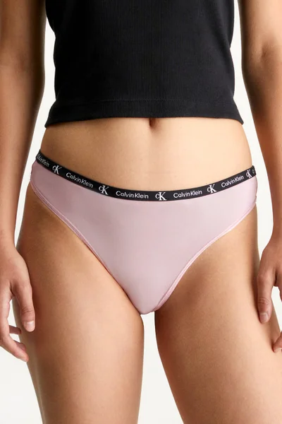 Dámská tanga Calvin Klein 2ks - eko-friendly a pohodlná