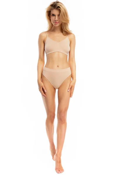 Julimex Béžové Bamboo Kalhotky Bikini