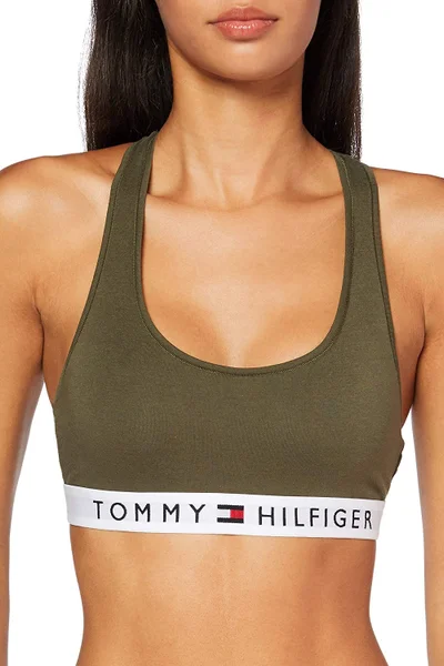 Dámská bralette podprsenka RBN khaki - Tommy Hilfiger