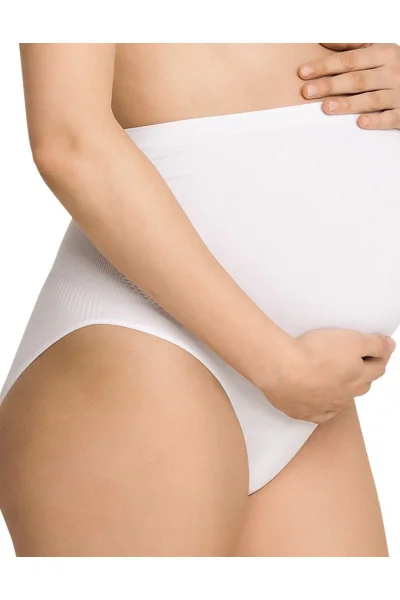 Dámská těhotenské kalhotky - Anita bílá