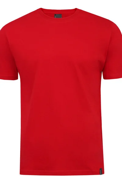 Červené pánské tričko BEZ VZORU - Imako Klasik