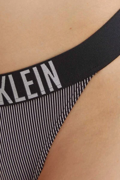 Dámské černé brazilské plavky - Calvin Klein