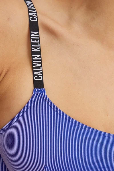 Dámská modrá plavková podprsenka - Calvin Klein