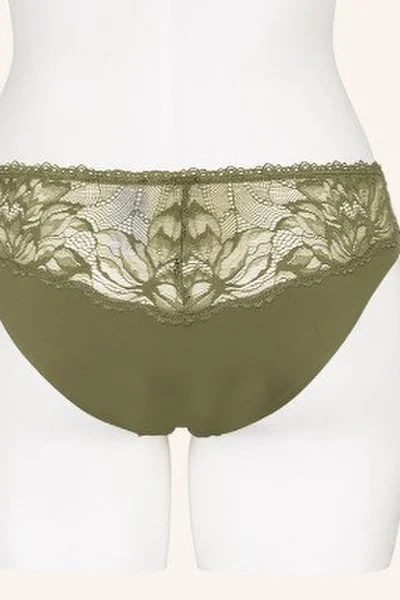 Dámské kalhotky Lotus  0SR khaki Calvin Klein