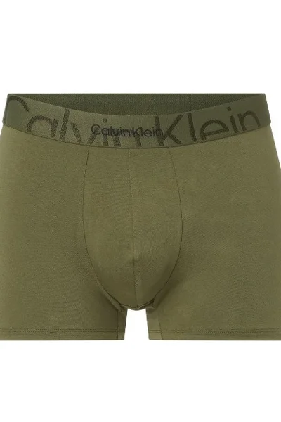 Pánské boxerky 0SR khaki - Calvin Klein