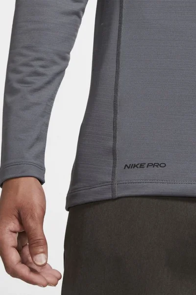 Pánské termo tričko Pro   - Nike tmavě šedá