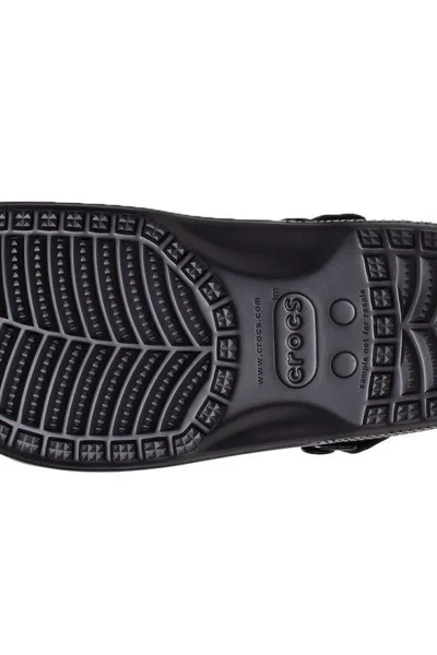 Pánské černé žabky Crocs Yukon Vista Clog