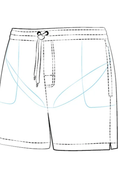 Pánské červené plavky Self - Travel Shorts