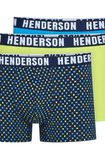 Pánské boxerky 3 pack Vícebarevné - Henderson