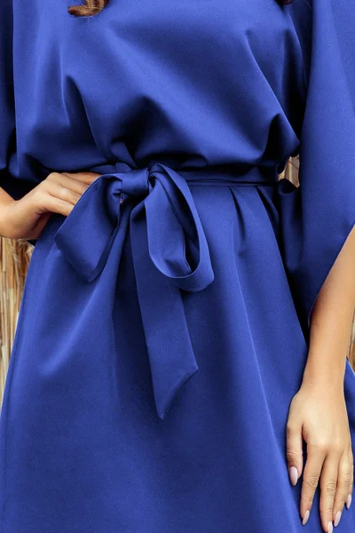 Dámské šaty   SOFIA - Numoco královská modrá