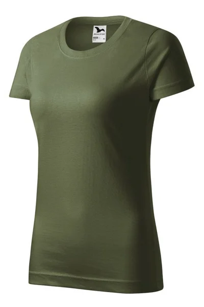 Dámské khaki tričko Basic W - Malfini