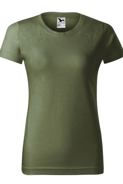 Dámské khaki tričko Basic W - Malfini