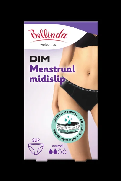 Dámské menstruační kalhotky Bellinda - černé