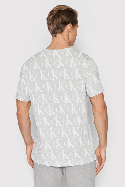 Pánské tričko -  - V7D Šedá - Calvin Klein šedá