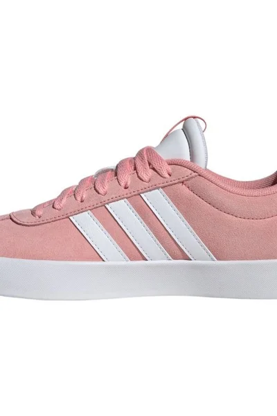 Dámské růžovo-bílé tenisky Court - ADIDAS