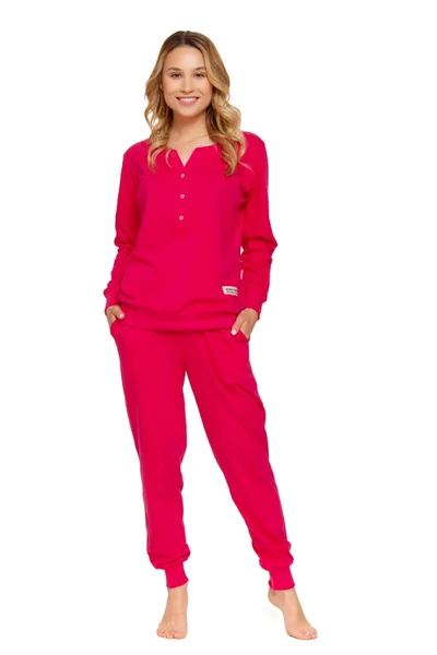 Růžové dámské pyžamo Doctornap - 4349