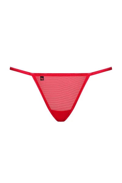 Dámská erotická tanga Giftella thong - Obsessive červená