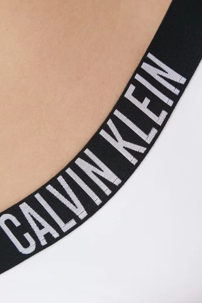 Ekobikiny Calvin Klein - Dámské plavkové kalhotky bílé