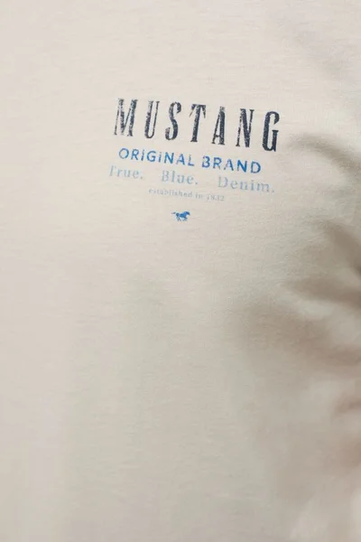 Klasické pánské tričko Mustang Alex C Print M