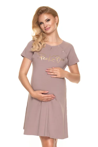 Košilka pro těhotné a kojící maminky s logem PeeKaBoo