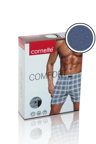 Pánské trenýrky Comfort Cornette - světle modrá