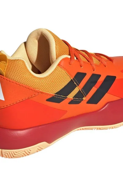 Adidas dětská oranžovo-žlutá sportovní obuv Cross Up