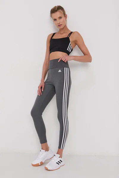 Dámské legíny W - Adidas šedá