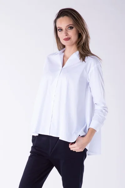 Dámská košile Carina v bílé barvě - Look Made With Love Gemini