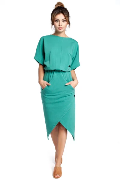 Dámské šaty - BEwear zelená