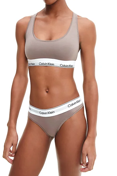 Dámská sportovní tanga Calvin Klein Modern Cotton