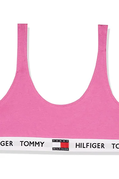 Růžová dámská sportovní braletka - Tommy Hilfiger