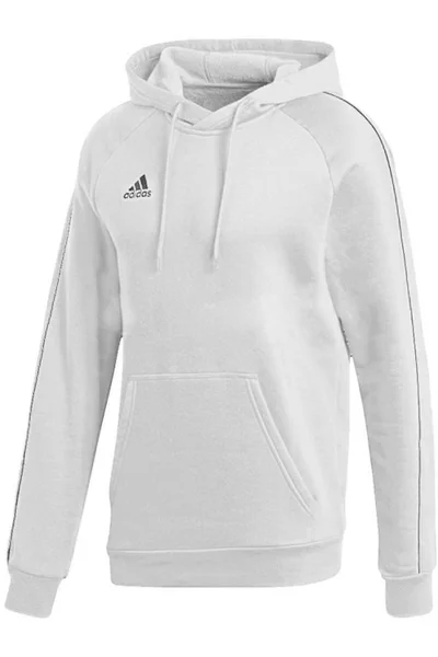 ADIDAS Pánská bílá mikina Core Hoody s kapucí