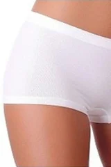 Dámská bezešvé boxerkové kalhotky Niki v bílé barvě Gatta
