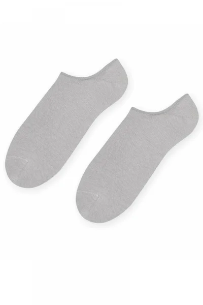 Dámské ponožky Invisible v šedé barvě - Steven