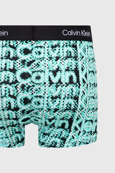 Vzorované pánské boxerky z recyklované bavlny - Calvin Klein