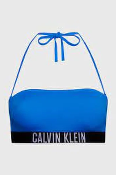 Sportovní bikinový horní díl s logem - Calvin Klein INTENSE POWER
