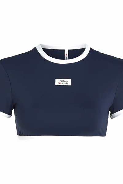 Dámský plážový top Tommy Hilfiger - krátký rukáv