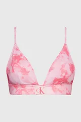 Dámská plavková podprsenka bikini  růžová   Calvin Klein