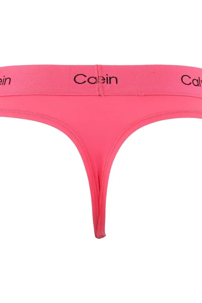 Dámská tanga s logem - Calvin Klein - recyklovaný polyester