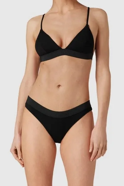 Dámský vrchní díl plavek s nastavitelnými ramínky a bez kostice - Calvin Klein