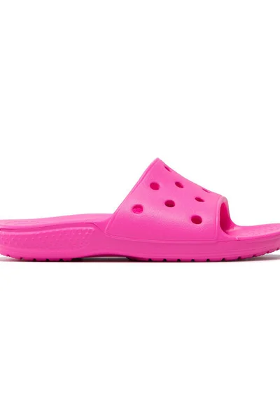 Dětské nazouváky Classic Slide Neon růžová - Crocs