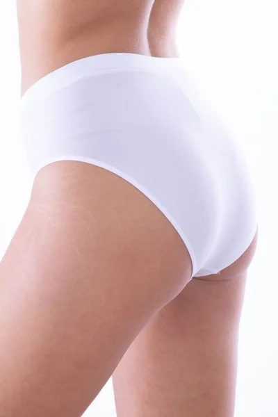 Dámská vyšší kalhotky Bikini Queenie v bílé barvě Gatta