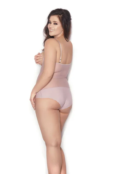 Dámské stahovací body Glam body pink - Mitex Růžová