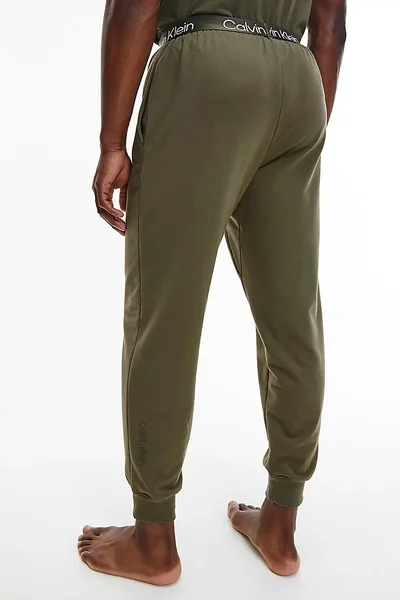 Pánské tepláky Jogger - RBN - Khaki - Calvin Klein