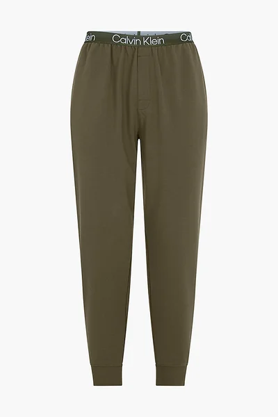 Pánské tepláky Jogger - RBN - Khaki - Calvin Klein