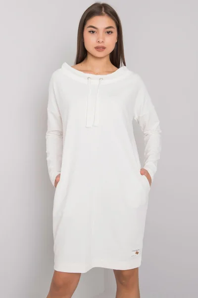 Krémové bavlněné dámské šaty - CottonCream