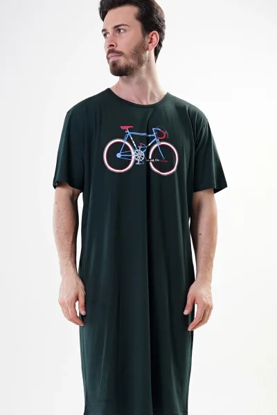 Pánská noční košile s krátkým rukávem  bike Cool Comics